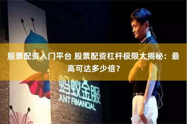股票配资入门平台 股票配资杠杆极限大揭秘：最高可达多少倍？