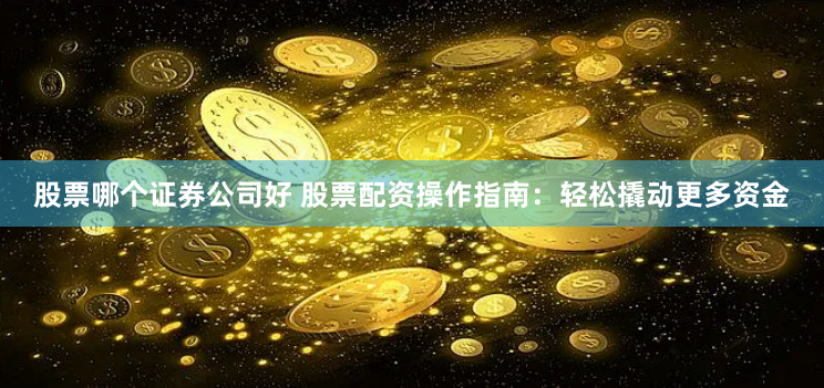股票哪个证券公司好 股票配资操作指南：轻松撬动更多资金