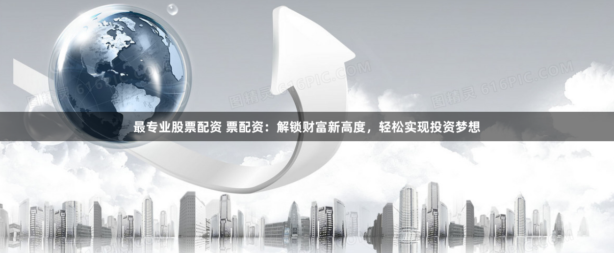 最专业股票配资 票配资：解锁财富新高度，轻松实现投资梦想